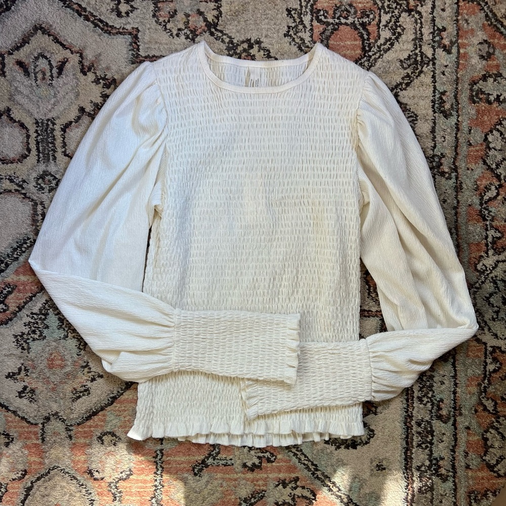 Anthropologie long sleeve top